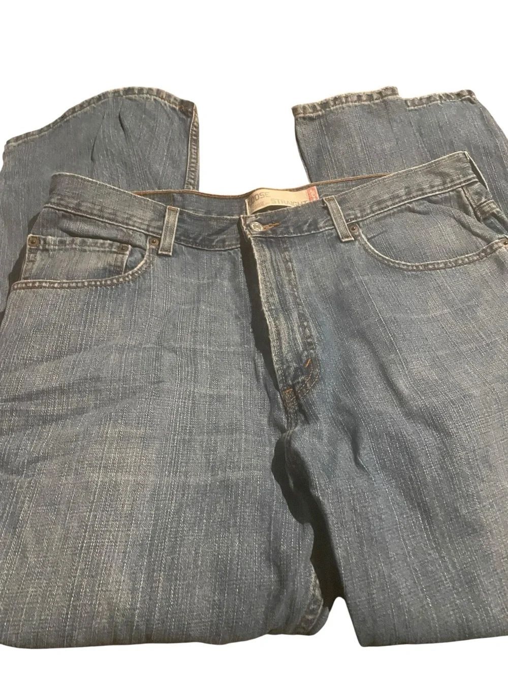 Levis 569 36 x 30 Classic Men's Blue Denim Jeans